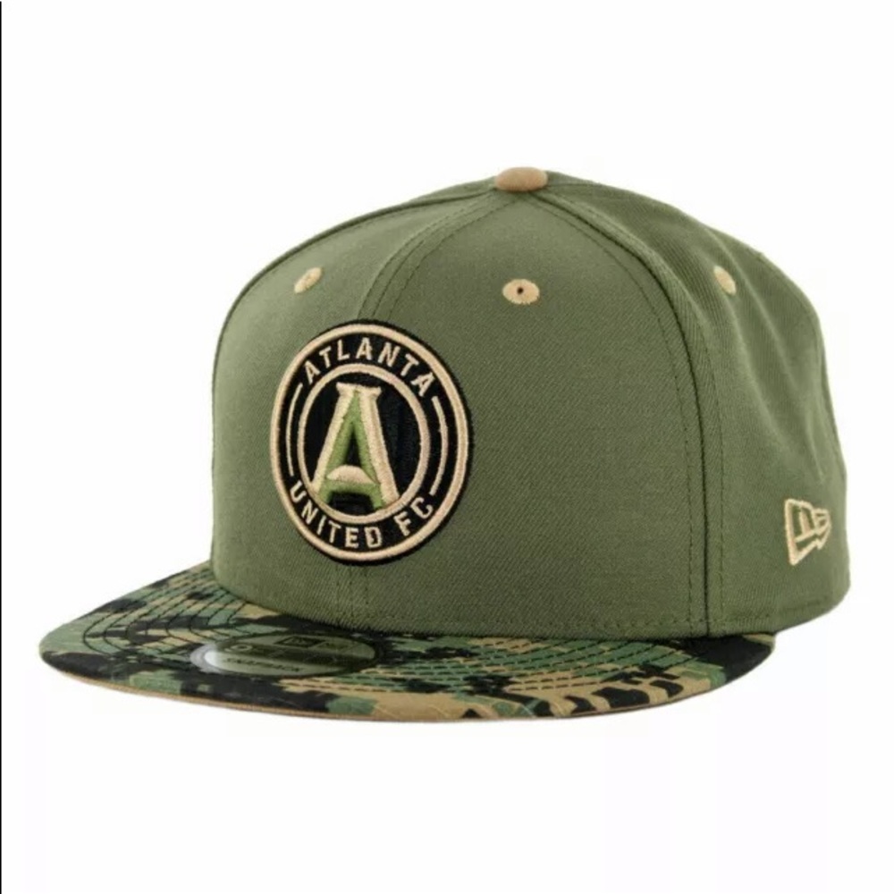 Atlanta United FC New Era Snapback Hat (Camo) Cap